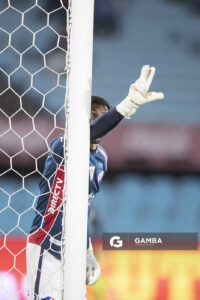 Alexis Martín Arias, golero de Nacional, Liga AUF Uruguaya. Estadio Centenario.