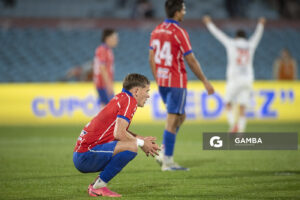 Ignacio Rodríguez, de Central Español, Liga AUF Uruguaya. Estadio Centenario.