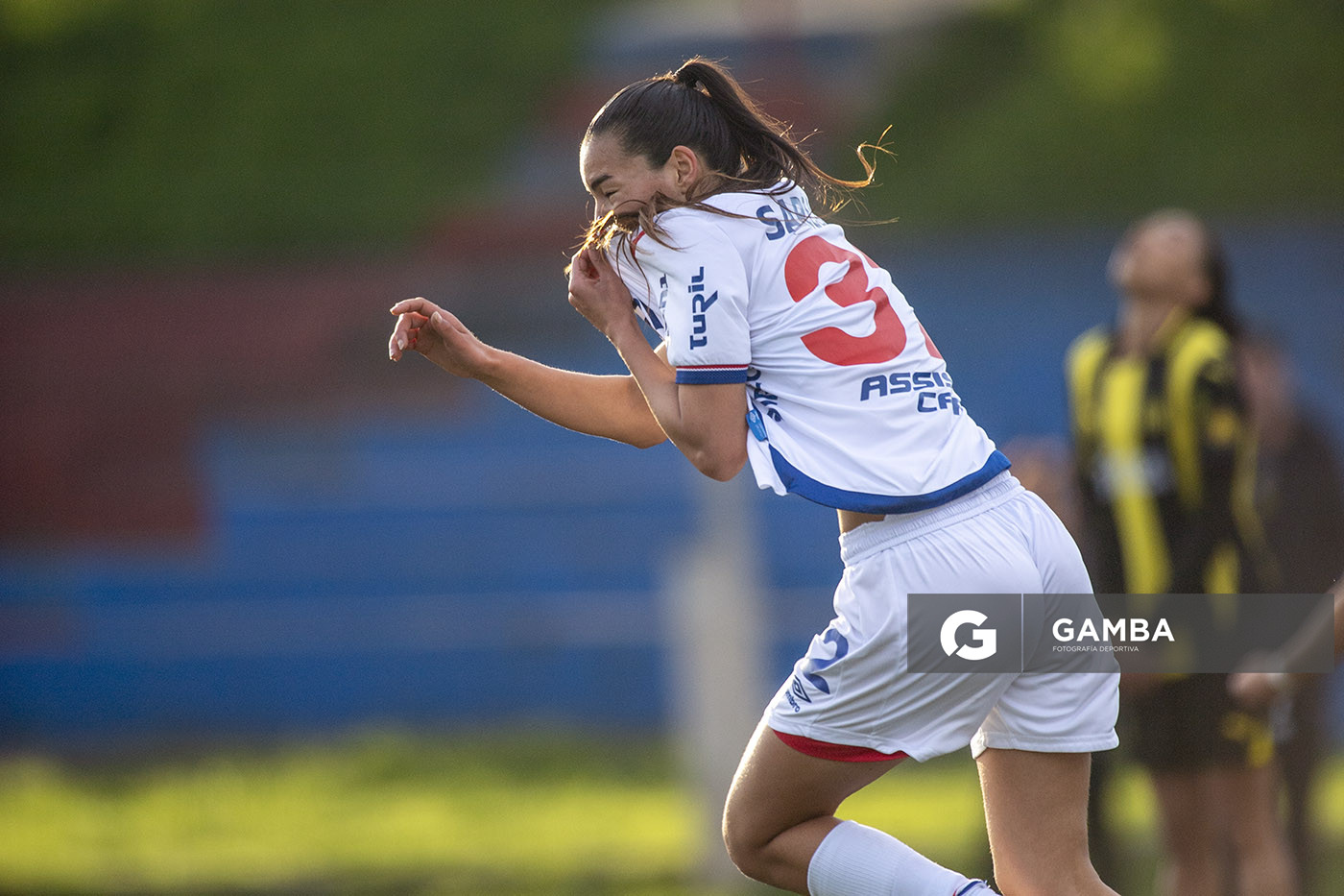 Morena Sellanes, de Nacional, Campeonato Uruguayo Femenino Sub 19. Parque Palermo.