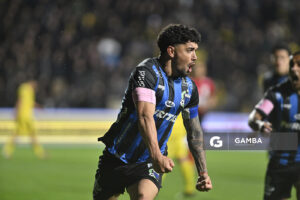 Federico Martínez, de Liverpool, Liga AUF Uruguaya. Estadio Parque Alfredo V. Viera.