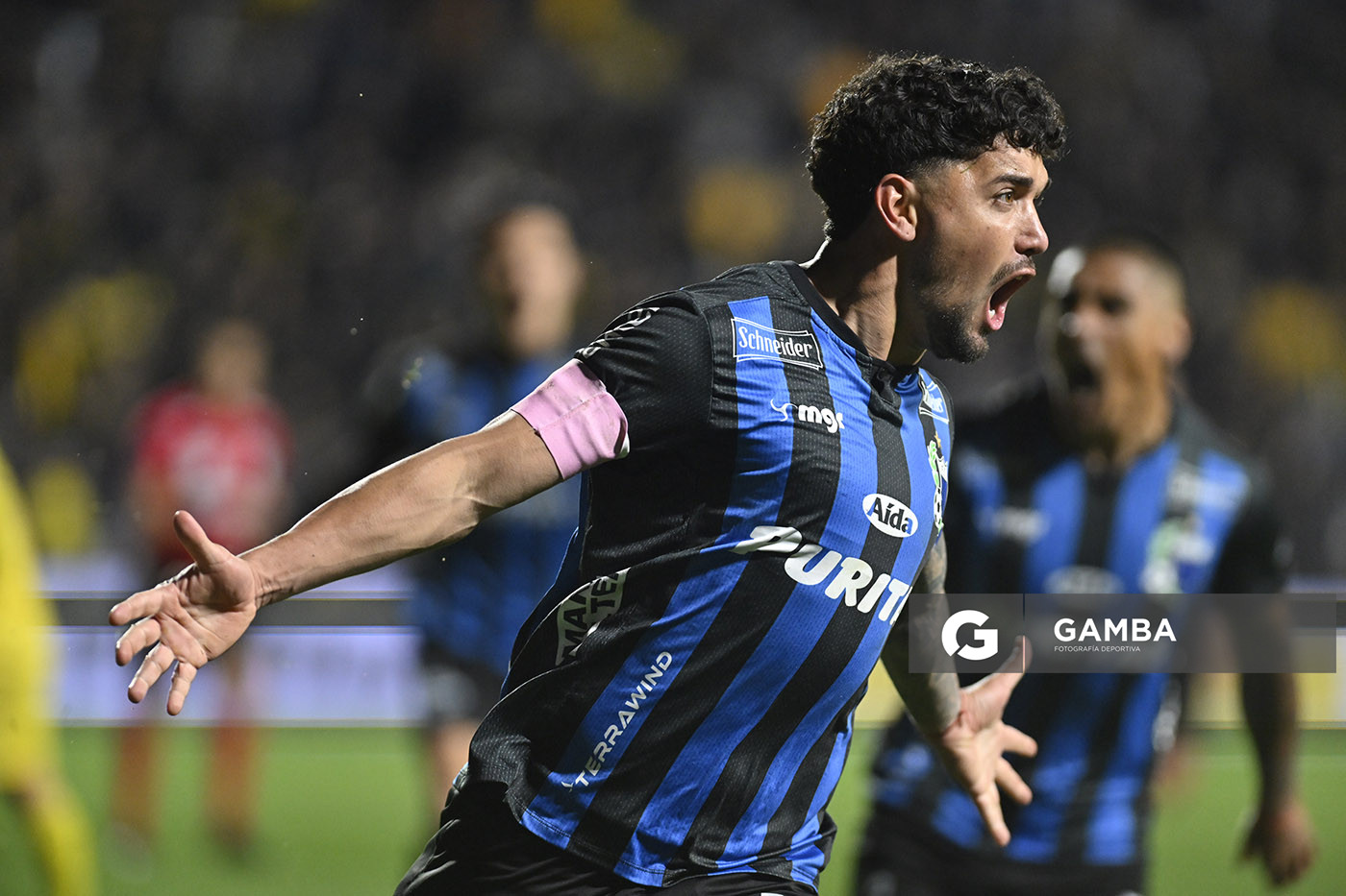 Federico Martínez, de Liverpool, Liga AUF Uruguaya. Estadio Parque Alfredo V. Viera.