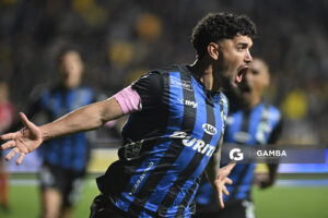 Federico Martínez, de Liverpool, Liga AUF Uruguaya. Estadio Parque Alfredo V. Viera.