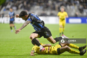 Federico Martínez, de Liverpool, Liga AUF Uruguaya. Estadio Parque Alfredo V. Viera.