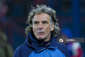 Daniel Carreño, director técnico de Nacional, Liga AUF Uruguaya. Estadio Gran Parque Central.