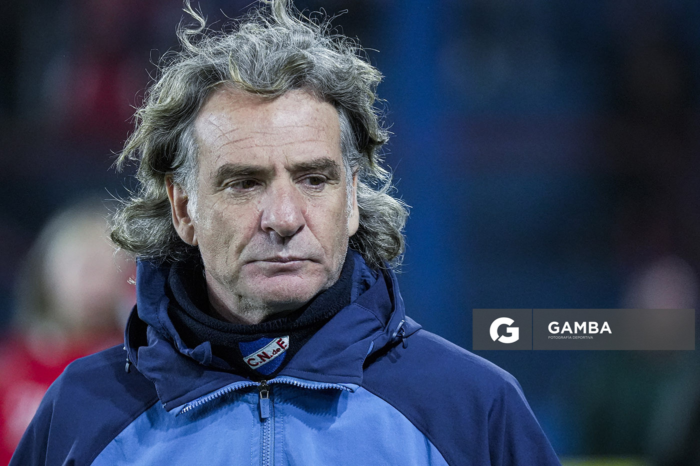Daniel Carreño, director técnico de Nacional, Liga AUF Uruguaya. Estadio Gran Parque Central.