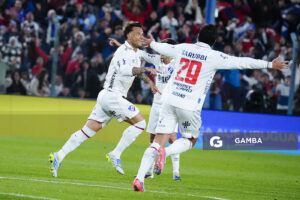 Francisco Calvo, de Nacional, Liga AUF Uruguaya. Estadio Gran Parque Central.