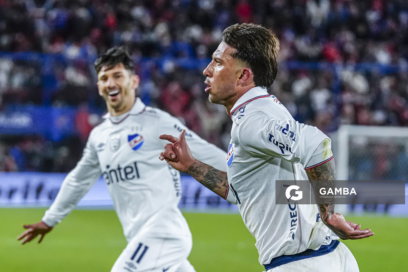 Francisco Calvo, de Nacional, Liga AUF Uruguaya. Estadio Gran Parque Central.