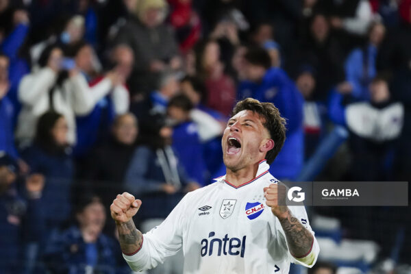 Francisco Calvo, de Nacional, Liga AUF Uruguaya. Estadio Gran Parque Central.