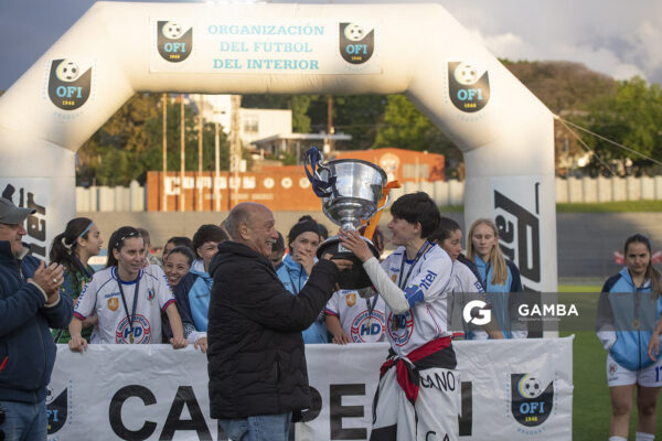 Paysandú Campeón. 3ª Copa Nacional de Selecciones Femenina.