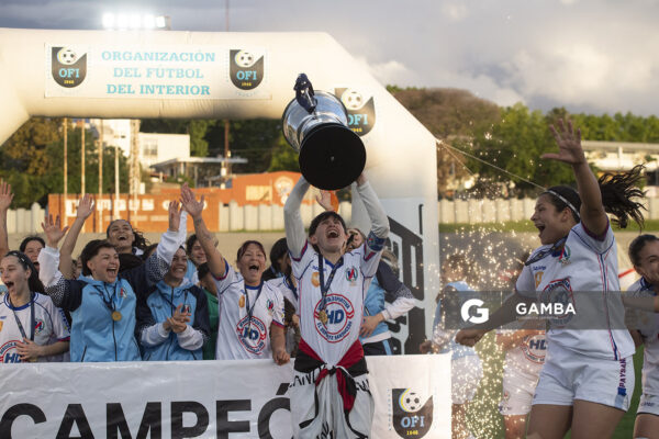 Paysandú Campeón. 3ª Copa Nacional de Selecciones Femenina.