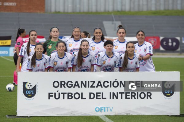 Titulares de Paysandú. 3ª Copa Nacional de Selecciones Femenina.