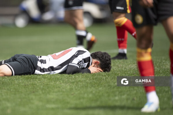 Luciano Cosentino, de Wanderers, Liga AUF Uruguaya. Estadio Parque Alfredo V. Viera.