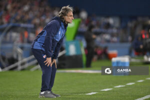 Daniel Carreño, director técnico de Nacional, Liga AUF Uruguaya. Estadio Gran Parque Central.