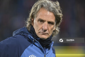 Daniel Carreño, director técnico de Nacional, Liga AUF Uruguaya. Estadio Gran Parque Central.