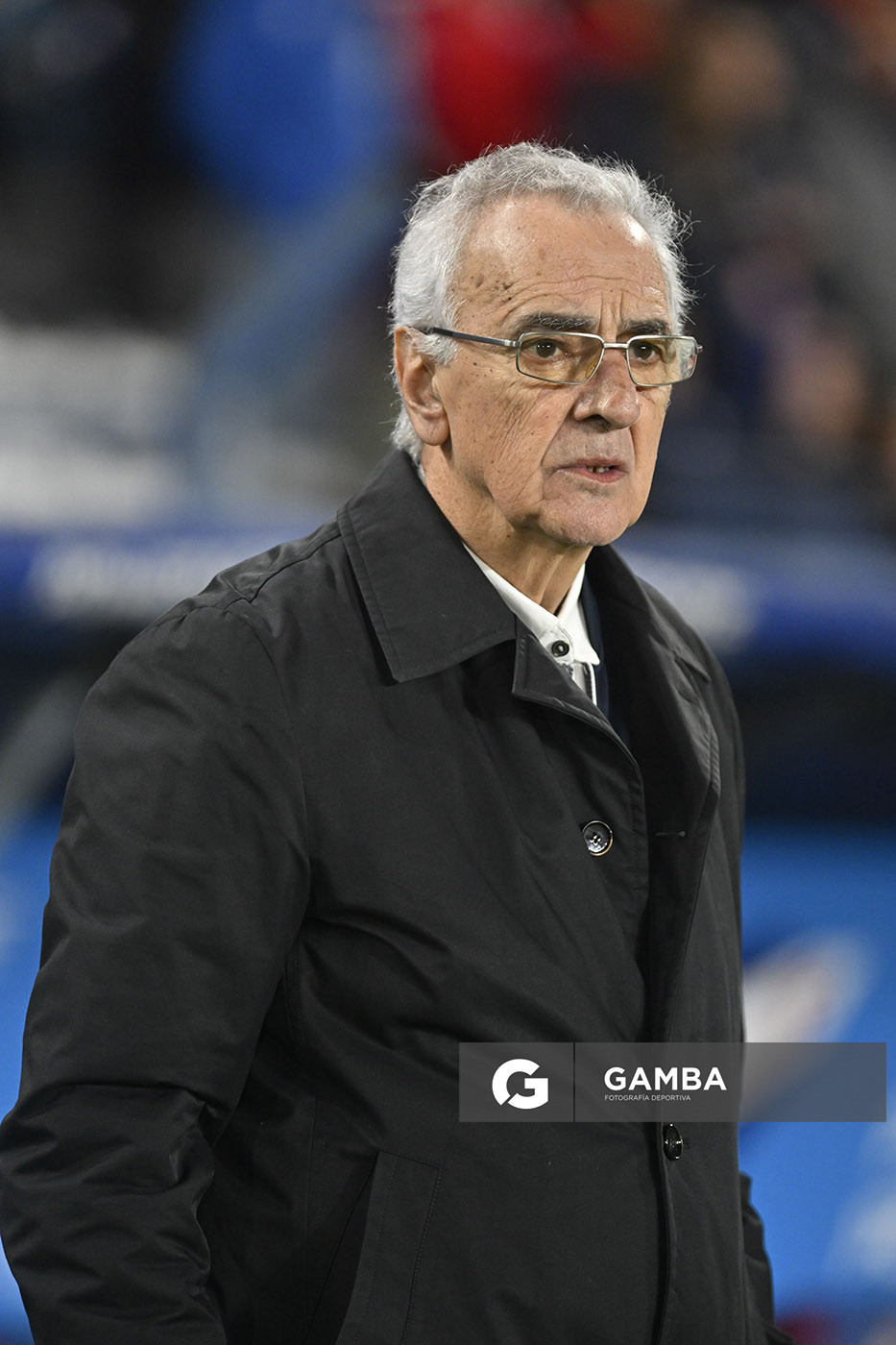 Jorge Fossati, director técnico de Liverpool. Liga AUF Uruguaya. Estadio Gran Parque Central.