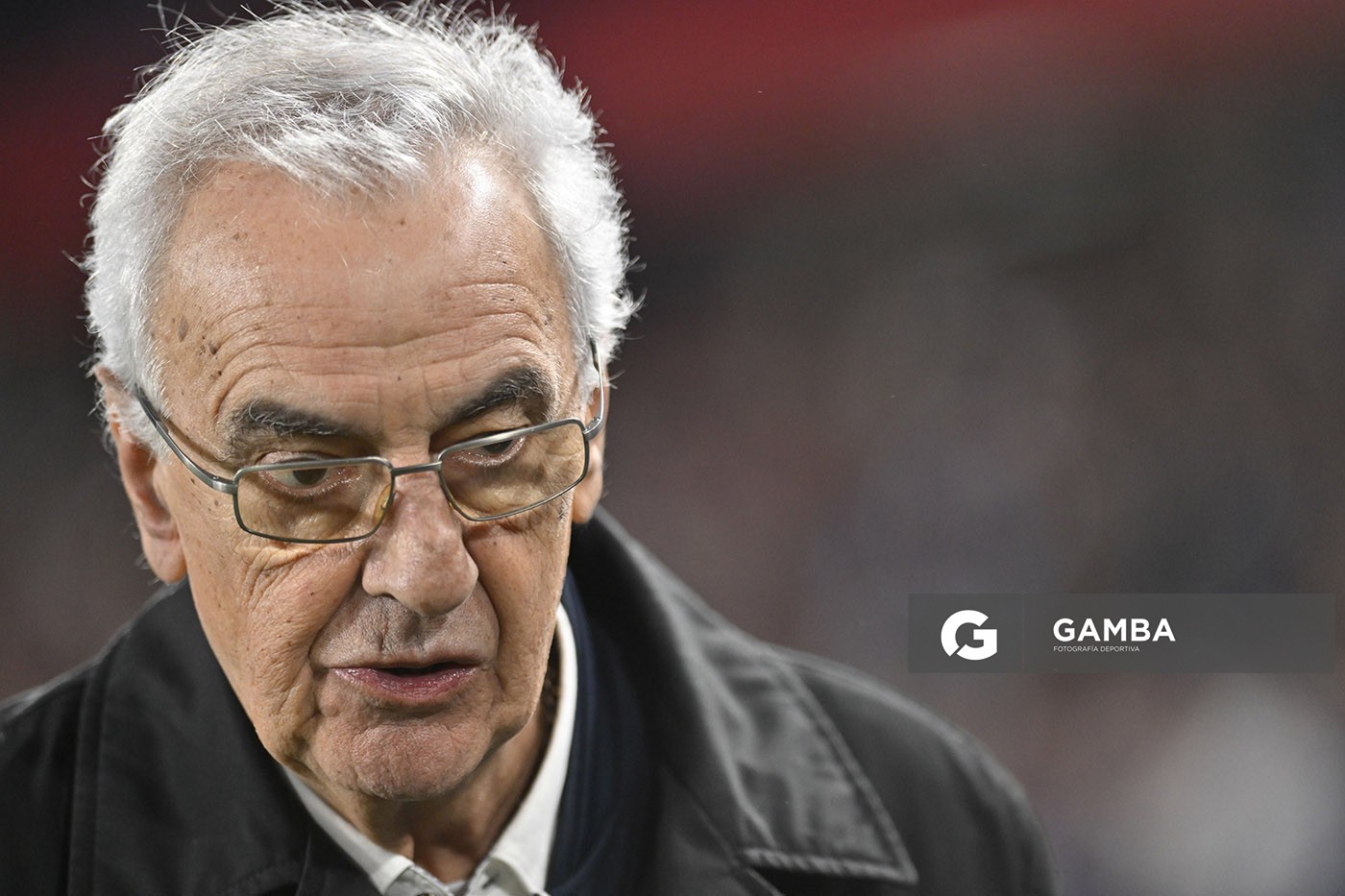 Jorge Fossati, director técnico de Liverpool. Liga AUF Uruguaya. Estadio Gran Parque Central.
