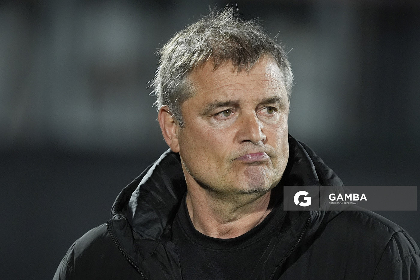 Diego Aguirre, director técnico de Peñarol, Liga AUF Uruguaya. Estadio Centenario.
