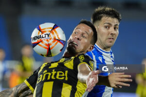 Javier Cabrera, de Peñarol, Liga AUF Uruguaya. Estadio Centenario.
