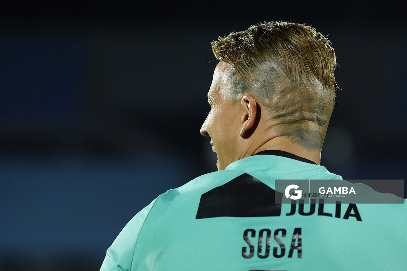 Sebastián Sosa, golero de Juventud, Liga AUF Uruguaya. Estadio Centenario.