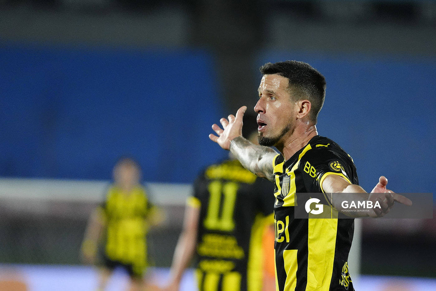Javier Cabrera, de Peñarol, Liga AUF Uruguaya. Estadio Centenario.