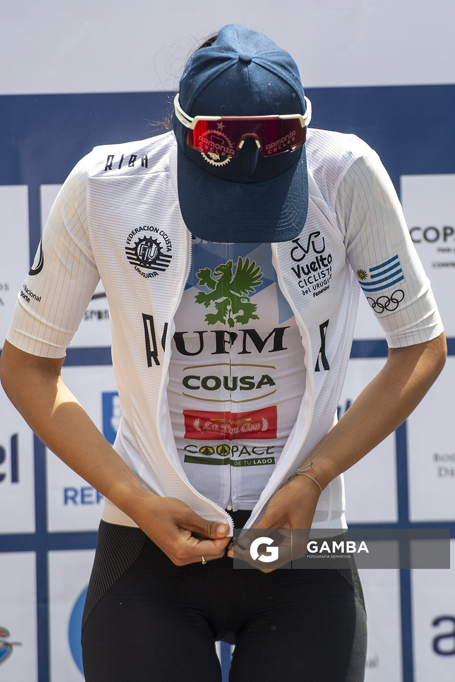 Florencia Revetria, del Armonía Cycles(URU), 1ª Vuelta Ciclista del Uruguay Femenina.