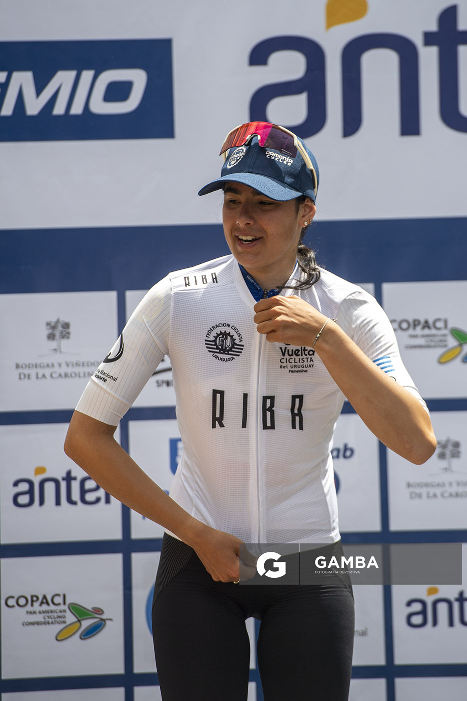 Florencia Revetria, del Armonía Cycles(URU), 1ª Vuelta Ciclista del Uruguay Femenina.
