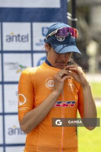 Florencia Revetria, del Armonía Cycles(URU), 1ª Vuelta Ciclista del Uruguay Femenina.